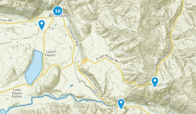 Arrowtown, Otago Map