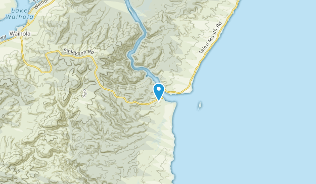 Brighton, Otago Map