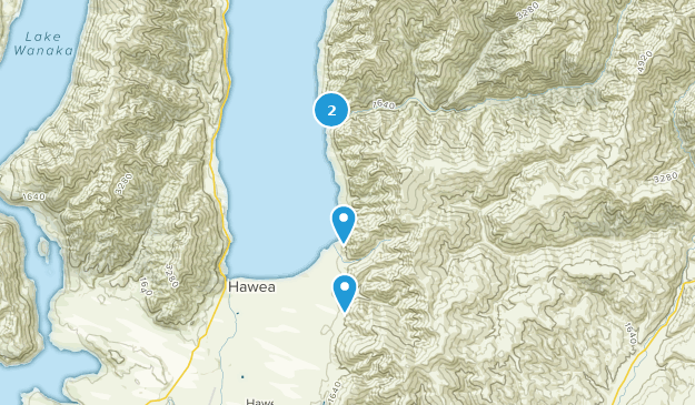 Gladstone, Otago Map
