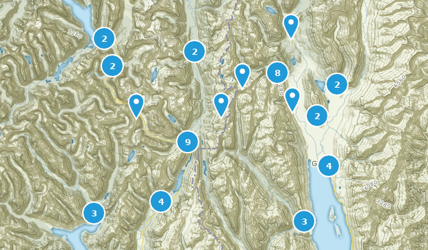 Glenorchy, Otago Map