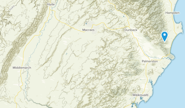 Middlemarch, Otago Map