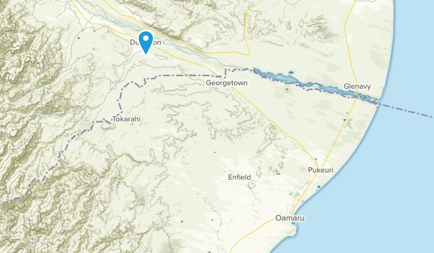 Oamaru, Otago Map