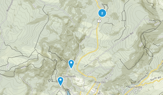 Dunedin, Otago Region Map