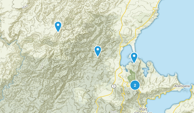 Evansdale, Otago Region Map