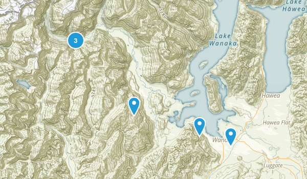 Wanaka, Otago Region Map