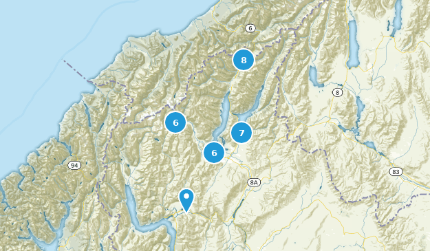 Wanaka, Otago Map