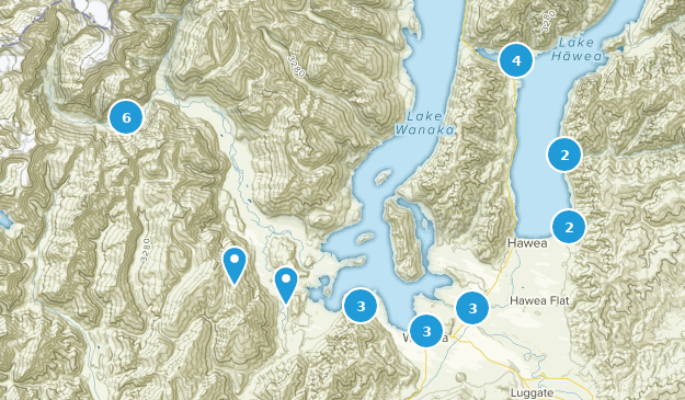 Wanaka, Otago Map
