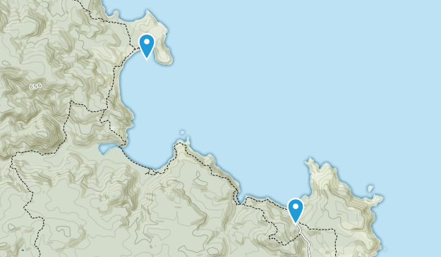 Halfmoon Bay (Oban), Southland Region Map