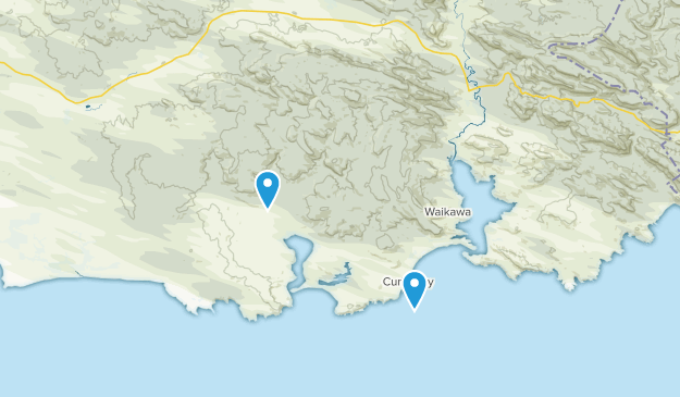 Tokanui, Southland Map