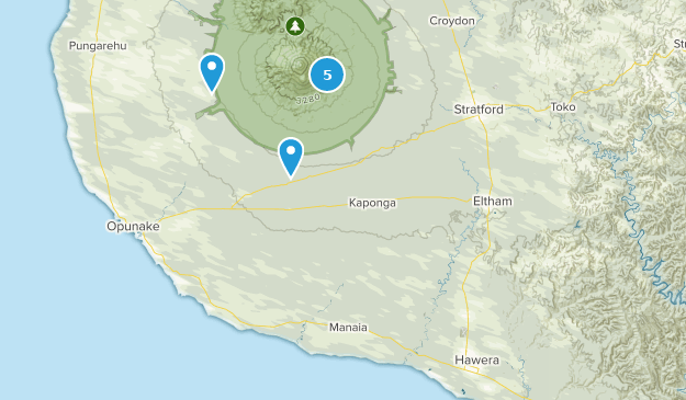 Hawera, Taranaki Map