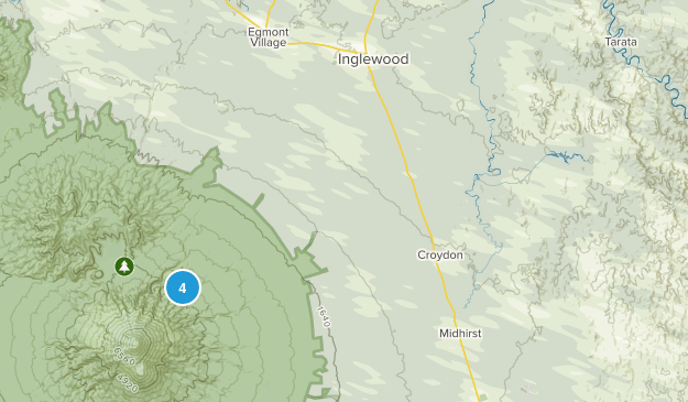 Inglewood, Taranaki Region Map
