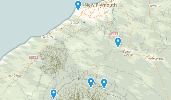 Kent Road, Taranaki Region Map