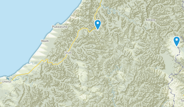 Urenui, Taranaki Map