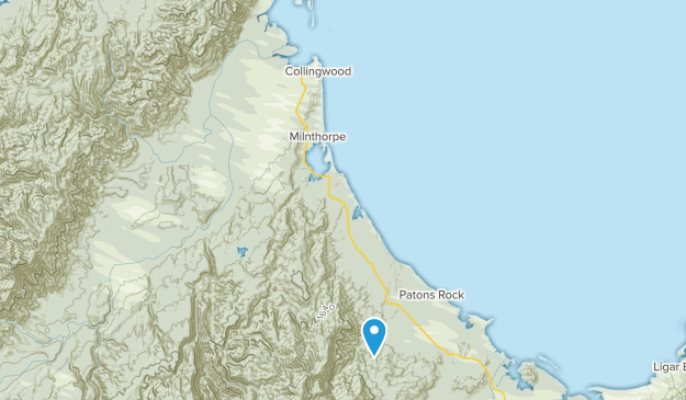 Collingwood, Tasman Map