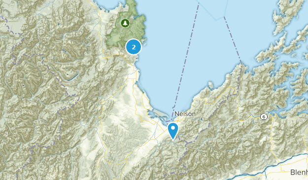 Richmond, Tasman District Map
