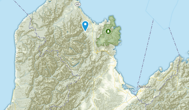 Kotinga, Tasman Region Map