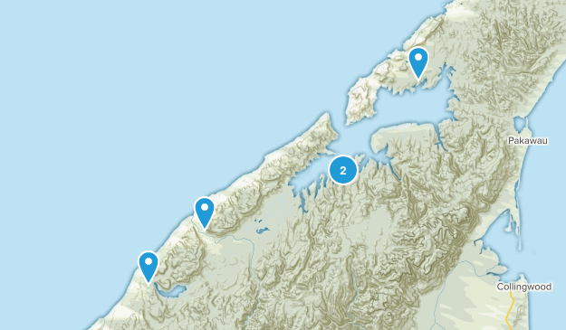 Rakopi, Tasman Region Map