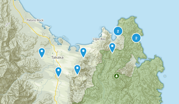 Takapou, Tasman Region Map