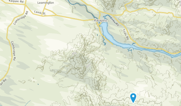 Cambridge, Waikato Map