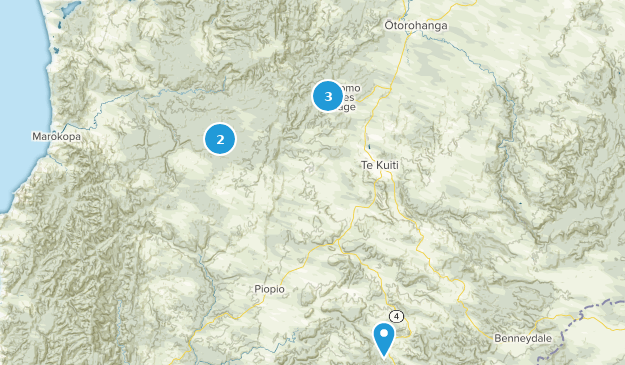 Otorohanga, Waikato Map