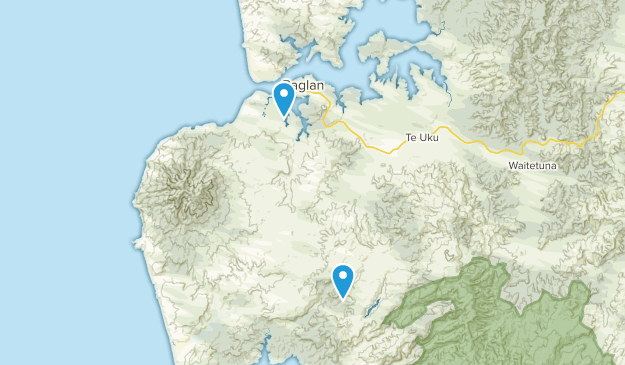 Raglan, Waikato Map