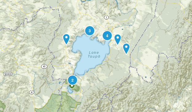 Kinloch, Waikato Region Map