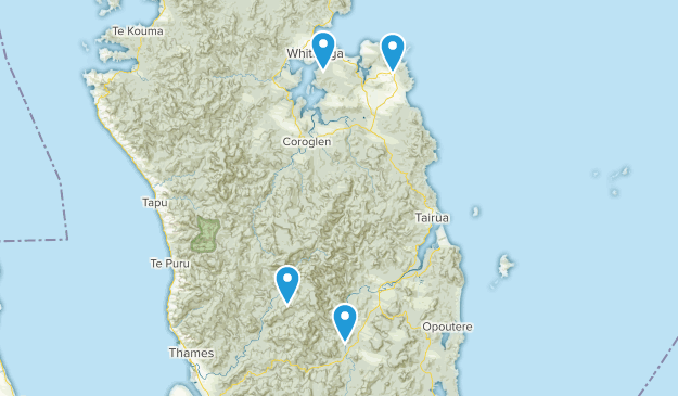 Puketui, Waikato Region Map