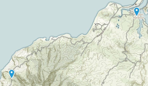 Raglan, Waikato Region Map