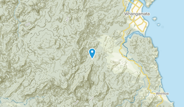 Thames-Coromandel District, Waikato Region Map