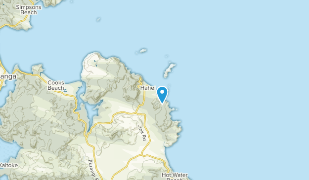 Whitianga, Waikato Region Map