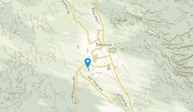 Tokoroa, Waikato Map