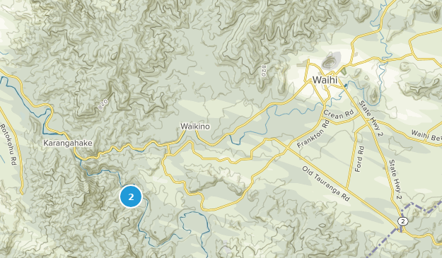 Waihi, Waikato Map