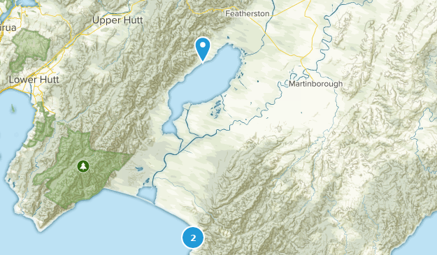 Featherston, Wellington Map