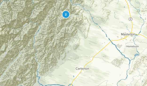 Carterton, Wellington Region Map