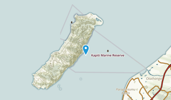 Paraparaumu Beach, Wellington Region Map