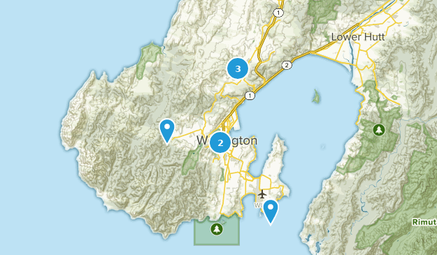 Wellington, Wellington Region Map