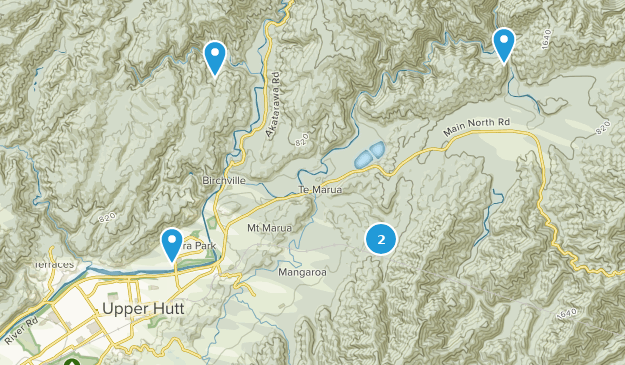 Upper Hutt, Wellington Map
