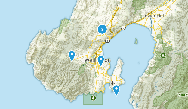 Wellington, Wellington Map
