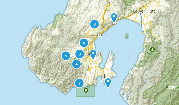 Wellington, Wellington Map