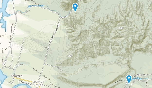 Karamea, West Coast Map