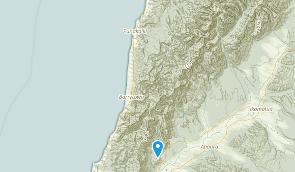 Blackball, West Coast Region Map