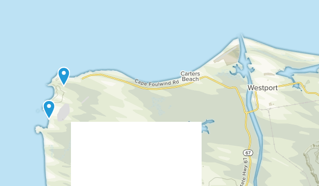 Westport, West Coast Map