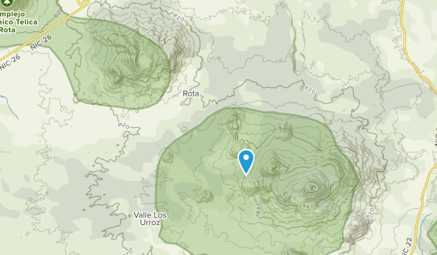 Rota, León Map