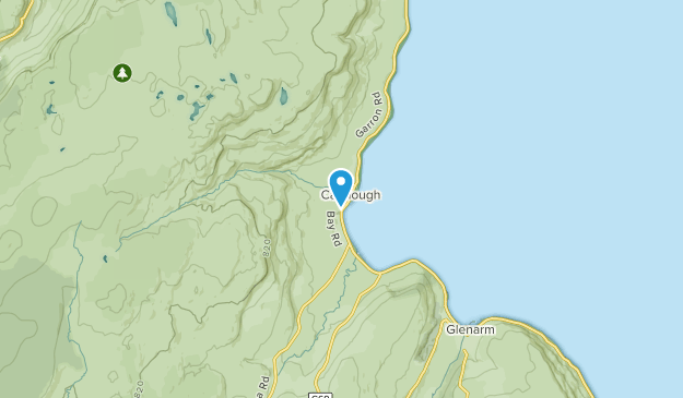 Carnlough, Antrim Map