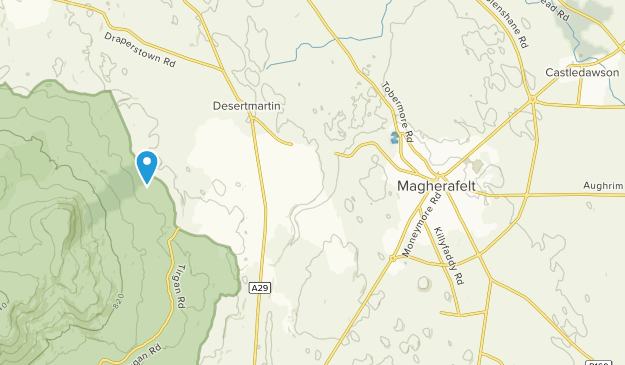 Magherafelt, Londonderry Map
