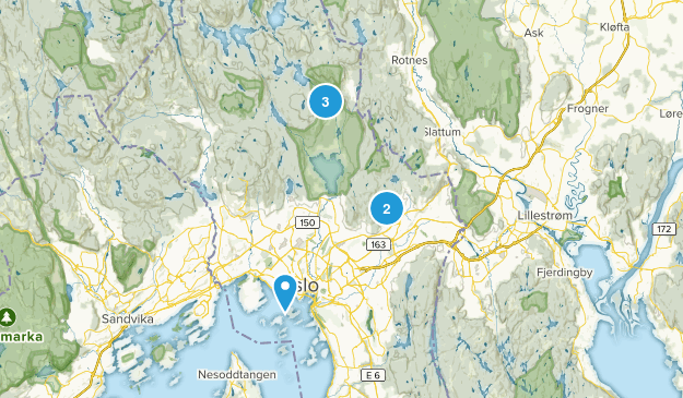 Oslo, Norway Map