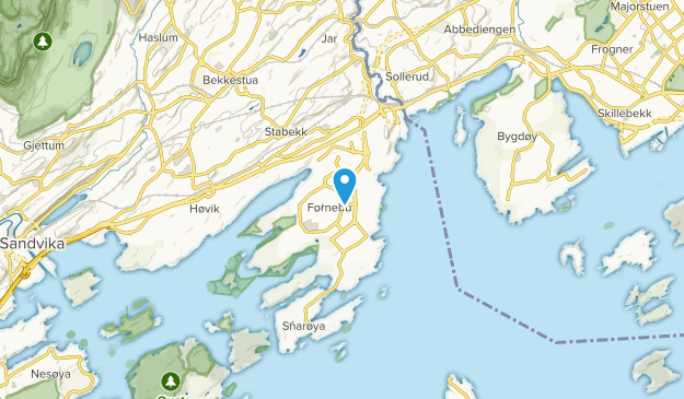 Fornebu, Akershus Map
