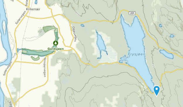 Grue, comté de Hedmark Map