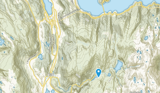Indre Arna, Hordaland Map