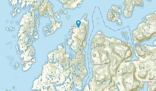 Sveio, Hordaland Map